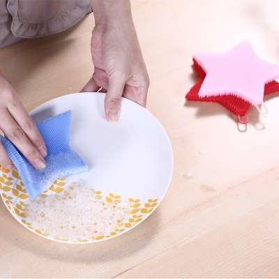 BPA Free Star Shape Kitchen Cleaning Brush