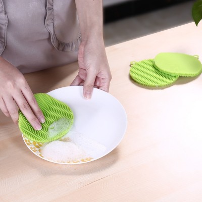 Reusable Kitchen Silicone Cleaning Brush